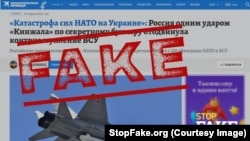 Falso: Rusia destruye un búnker secreto de la OTAN a las afueras de Lviv con el misil Kinzhal.