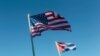 Banderas de Estados Unidos y Cuba. (REUTERS/Stringer).