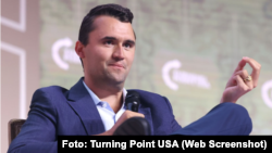 El activista conservador estadounidense Charlie Kirk.