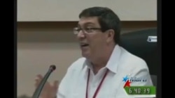 Bruno Rodríguez arremete contra Obama en Congreso del PCC Bruno Rodríguez arremete contra Obama en Congreso del PCC