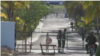 Entrada a una cárcel en Cuba 