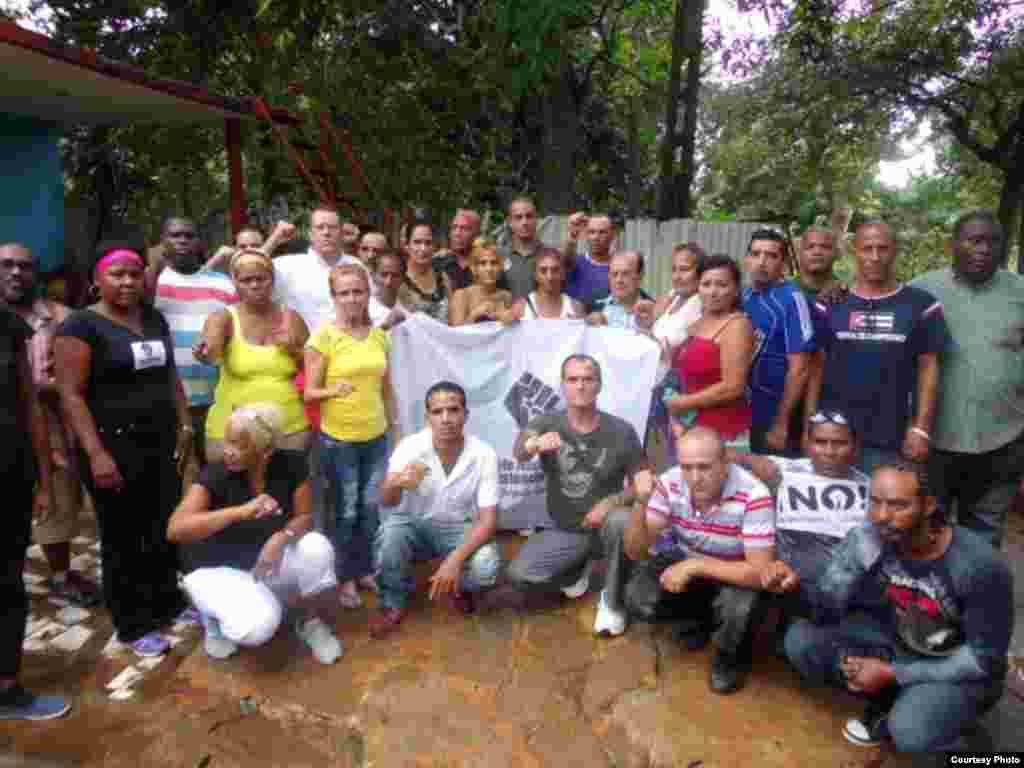 Se reunieron en la mañana del jueves en Boyeros, La Habana, para debatir sobre el destino de la organización e impulsar la Campaña por el No, No, No contra la Dictadura. 