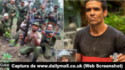 Así promovió el Daily Mail la historia de Francisco García: "Cubanos solicitaron trabajo en la construcción en Rusia y terminaron en la primera línea del frente de guerra".