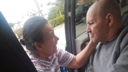 Eduardo Arocena con su esposa Miriam, tras salir en libertad. (Foto: Facebook/Alfredo Fernández-Gámez)