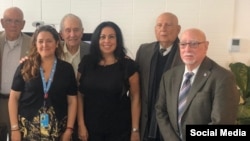 Reunión en NY con la relatora de la ONU para libertad de asociación, Gina Romero