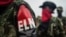 El ilegal Ejército Nacional de Liberación colombiano, grupo que ha incrementado su presencia en la frontera. (Luis Robayo/AFP).