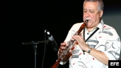 Paquito D' Rivera, durante una presentación en Miami, Florida