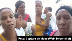 Madres cubanas protestan en sede del gobierno en La Habana