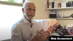 Alfredo Felipe Fuentes, expreso político cubano, hoy radicado en Estados Unidos. 