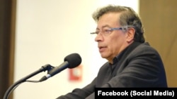 El presidente colombiano Gustavo Petro. 