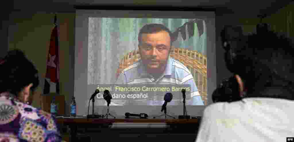 Declaraciones del español Ángel Carromero.