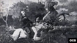 José Martí y la muerte en Dos Ríos.